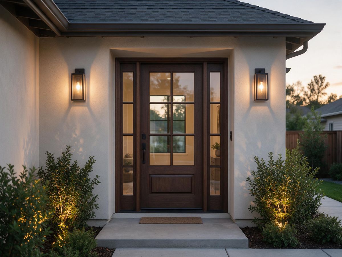 landscape lighting project in Mesa, AZ