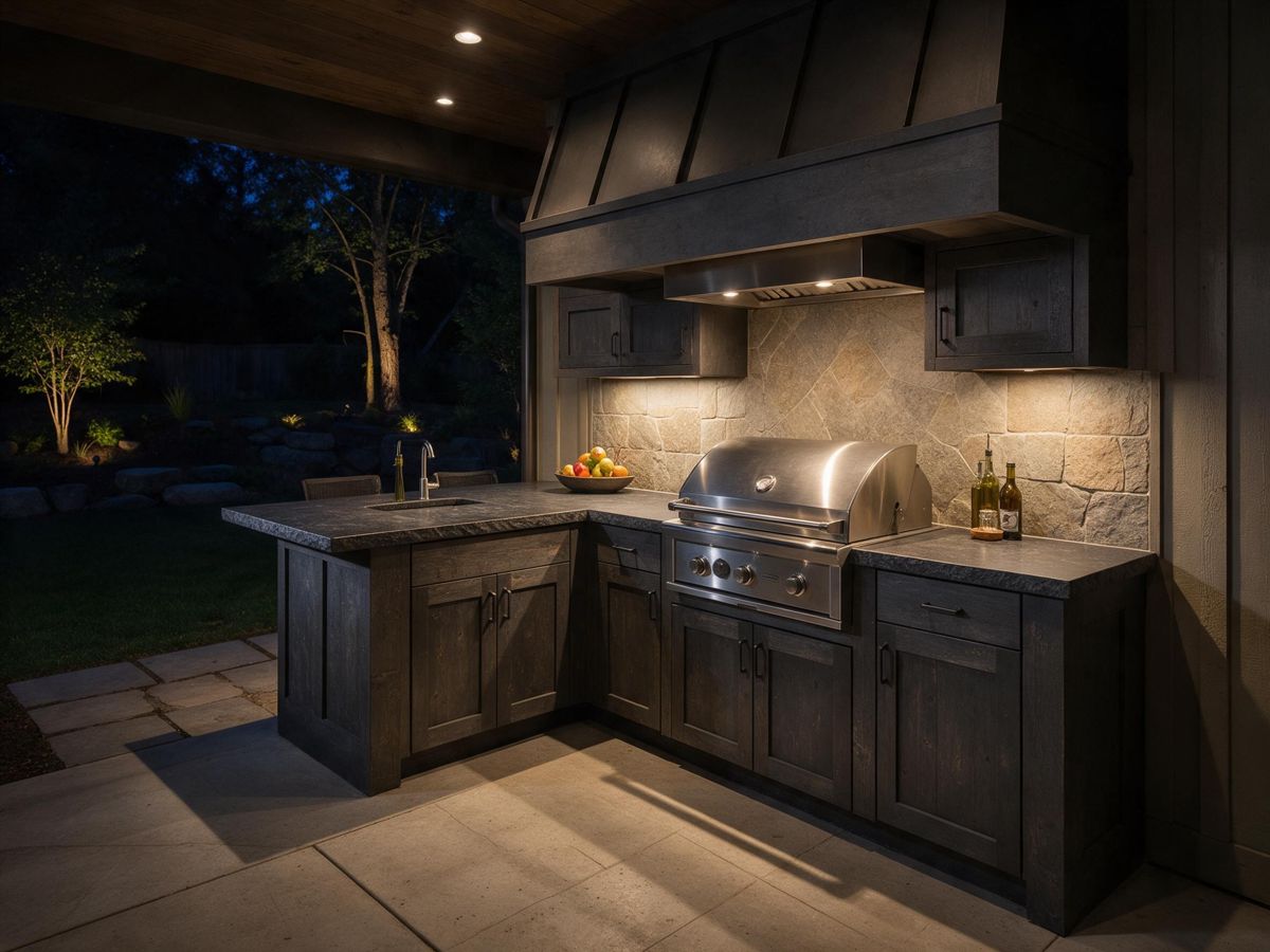 landscape lighting project in Paradise Valley, AZ